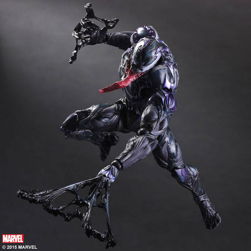 Illustration for article titled Play Arts Kai's Venom Isn't Crazy-Looking, But It Is Awesome